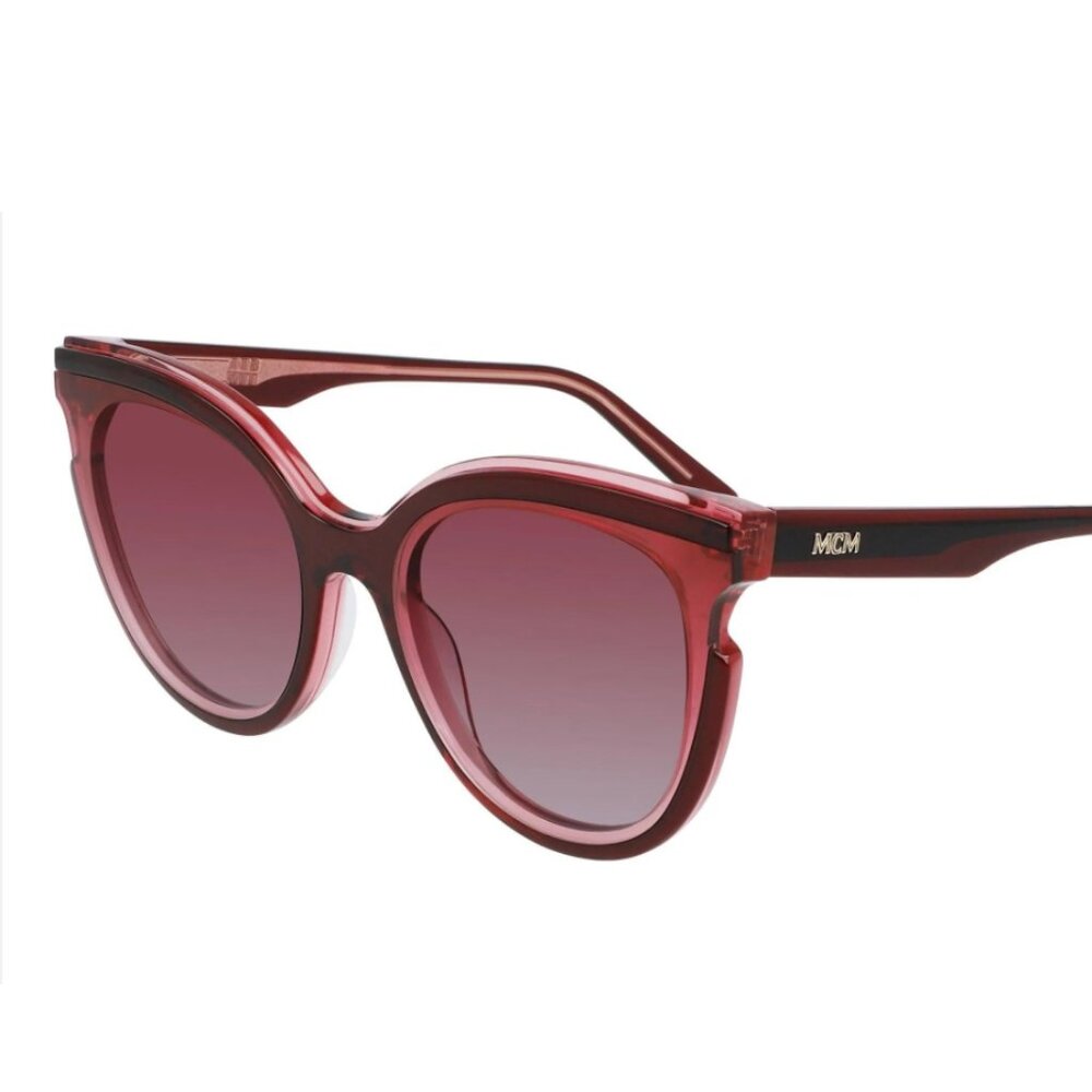 MCM Cat-Eye Sunglasses Gradient Pink-Purple Frames OS NWT